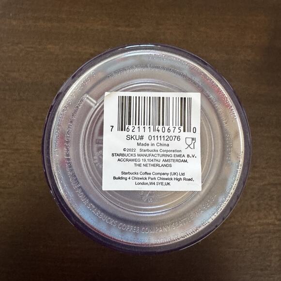 NEW Starbucks Paris France "You are Here" YAH Plastic Tumbler 16 oz 2022 NWT - Picture 9 of 15